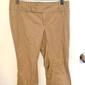 Khaki Stretch Pants - Women's Size 4